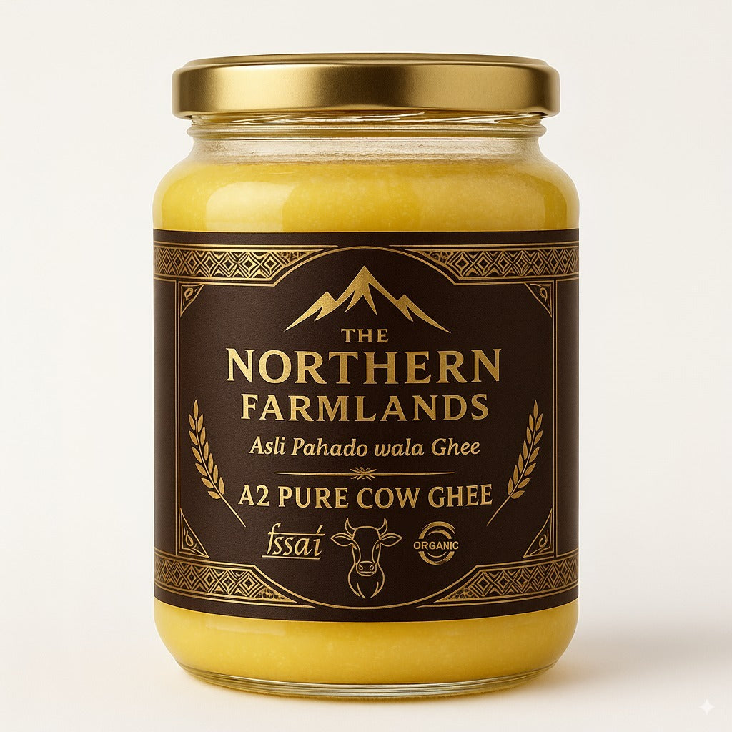 TheNorthernFarmLands Desi Organic Ghee | Hills Tradition Handmade Pure Ghee